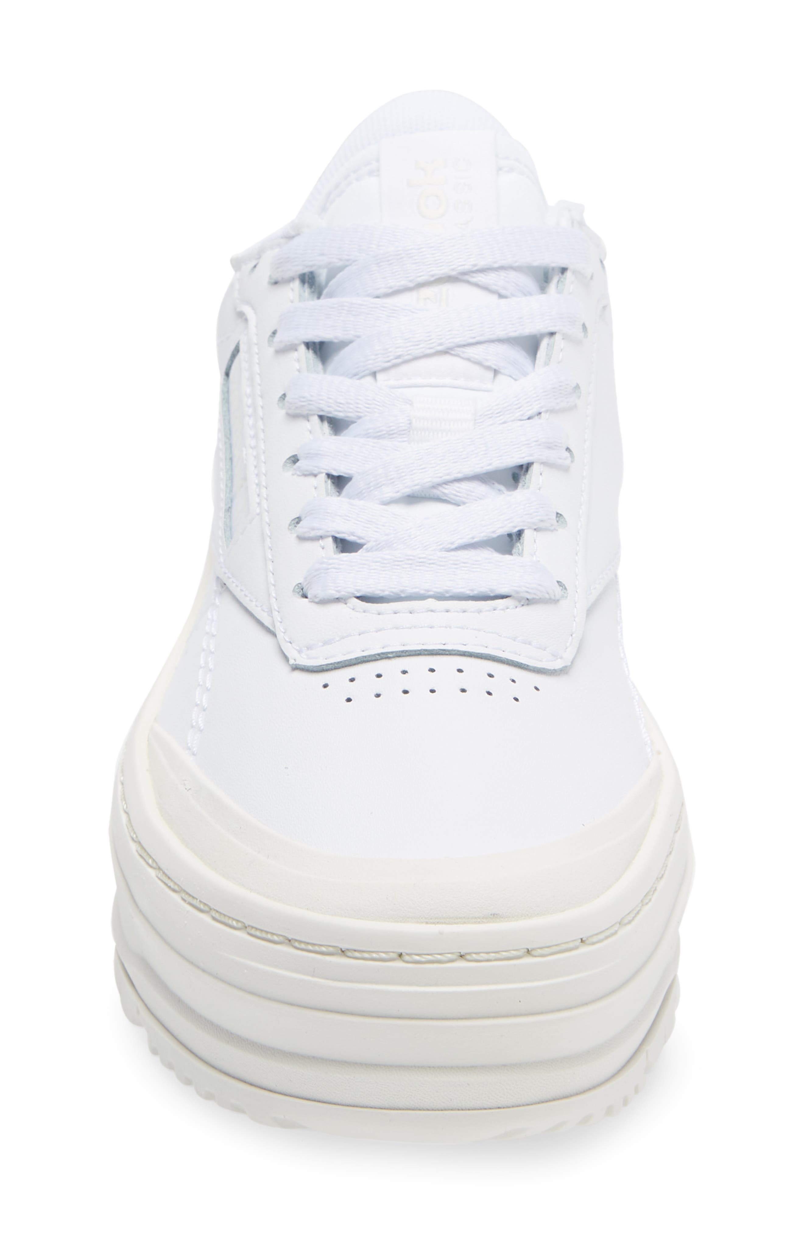 Reebok Club C Double Geo Platform Sneaker, Alternate, color, 