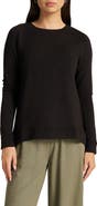 matty m. High-Low Fleece Sweatshirt