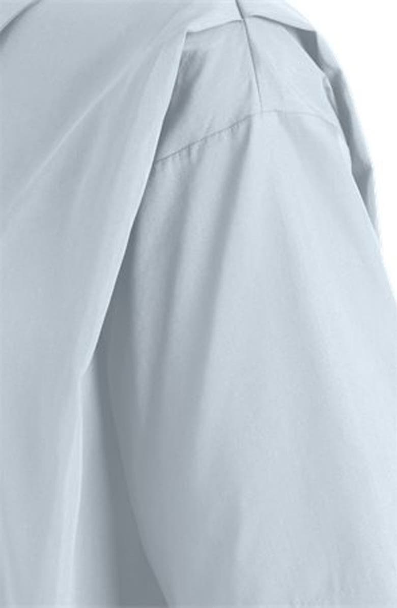 BOSS Bimina Crop Short Sleeve Button-Up Shirt, Alternate, color, Pale Lagoon