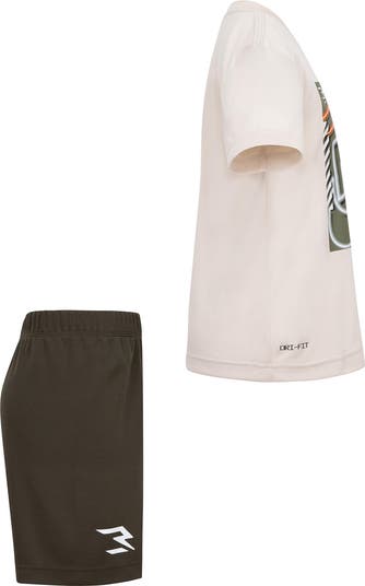 Kids' Go Time Short Sleeve Shirt & Mesh Shorts Set