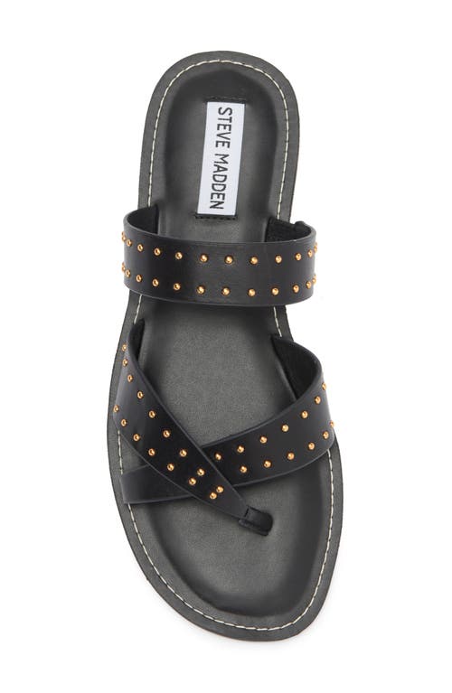 STEVE MADDEN STEVE MADDEN STELAH STUDDED SLIDE SANDAL