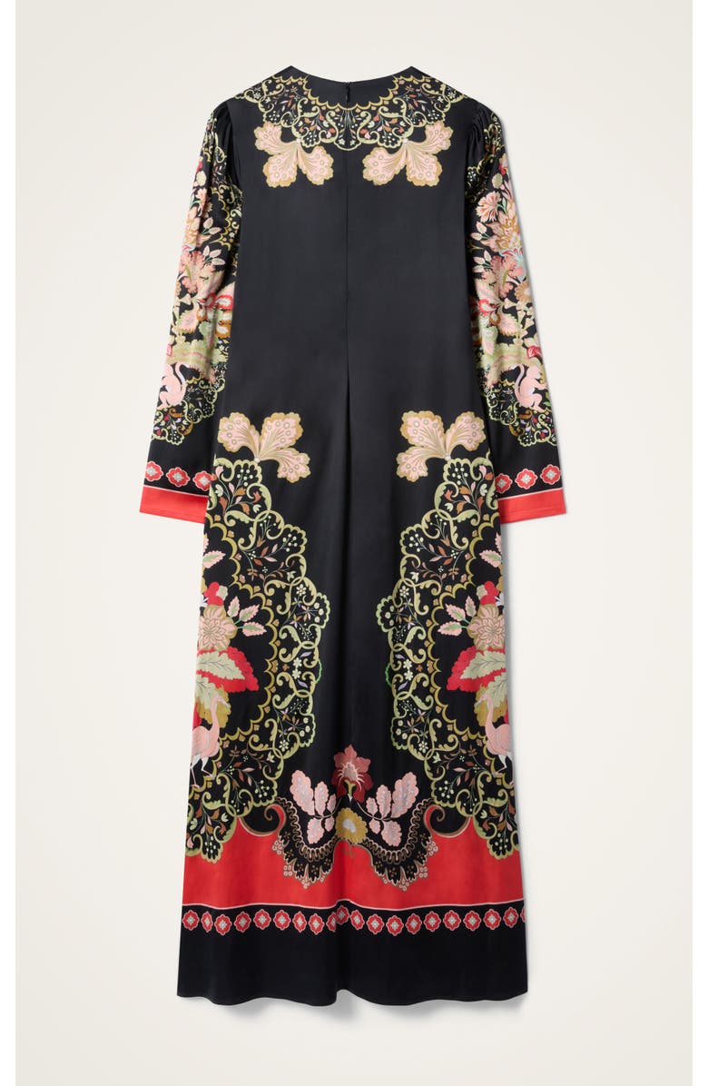 La DoubleJ Clingy Swing Dress, Alternate, color, Cornucopia Placée Black