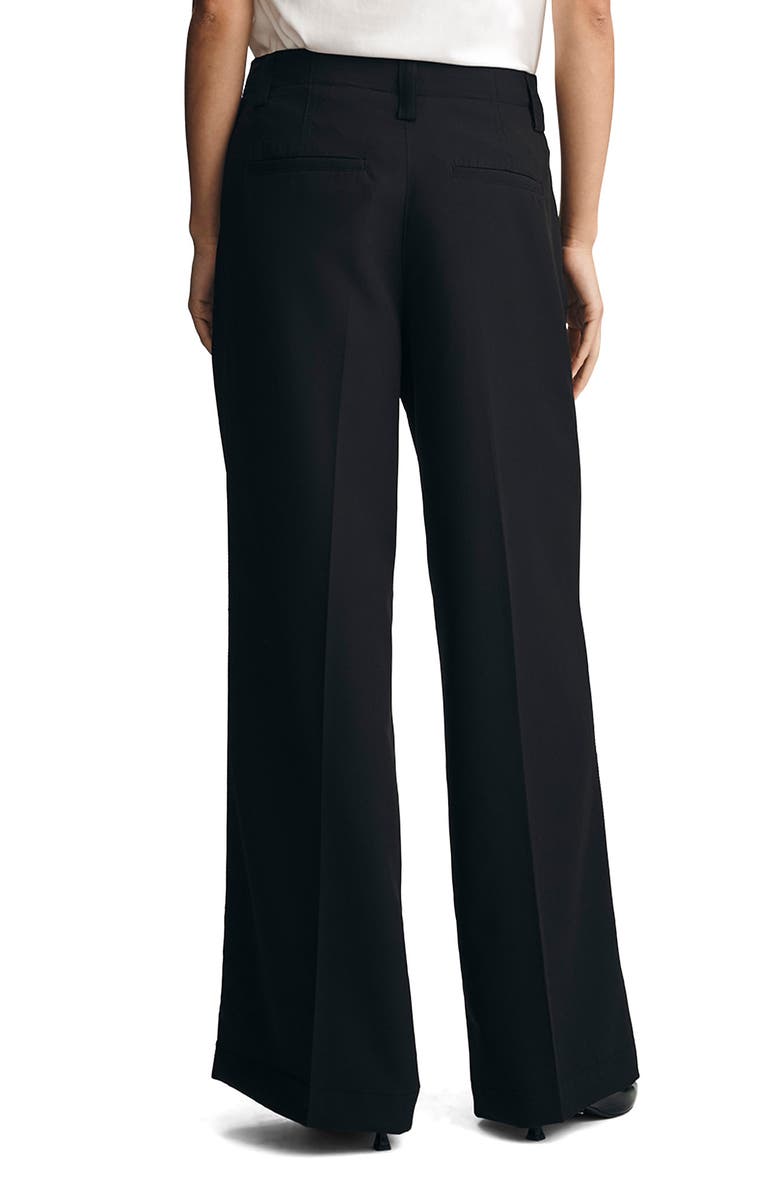 Mavi Jeans High Waist Wide Leg Pants, Alternate, color, Black