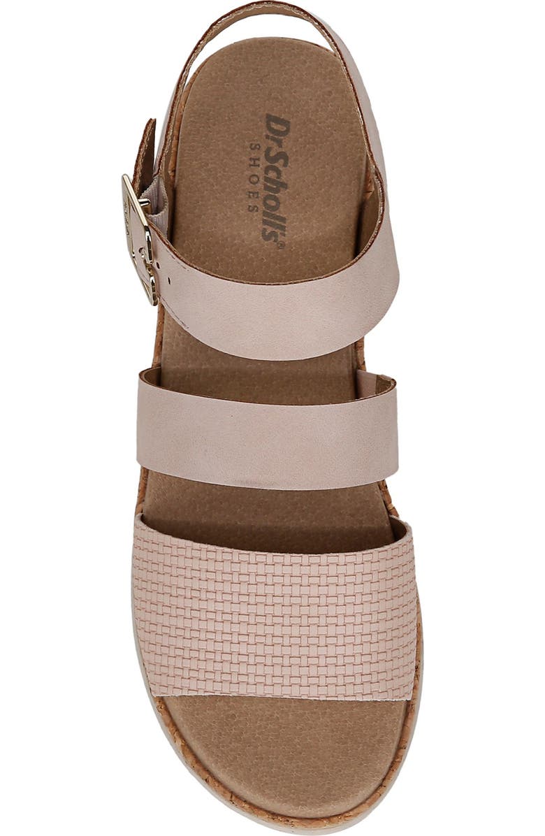 Dr. Scholl's Once Twice Platform Wedge Sandal, Alternate, color,