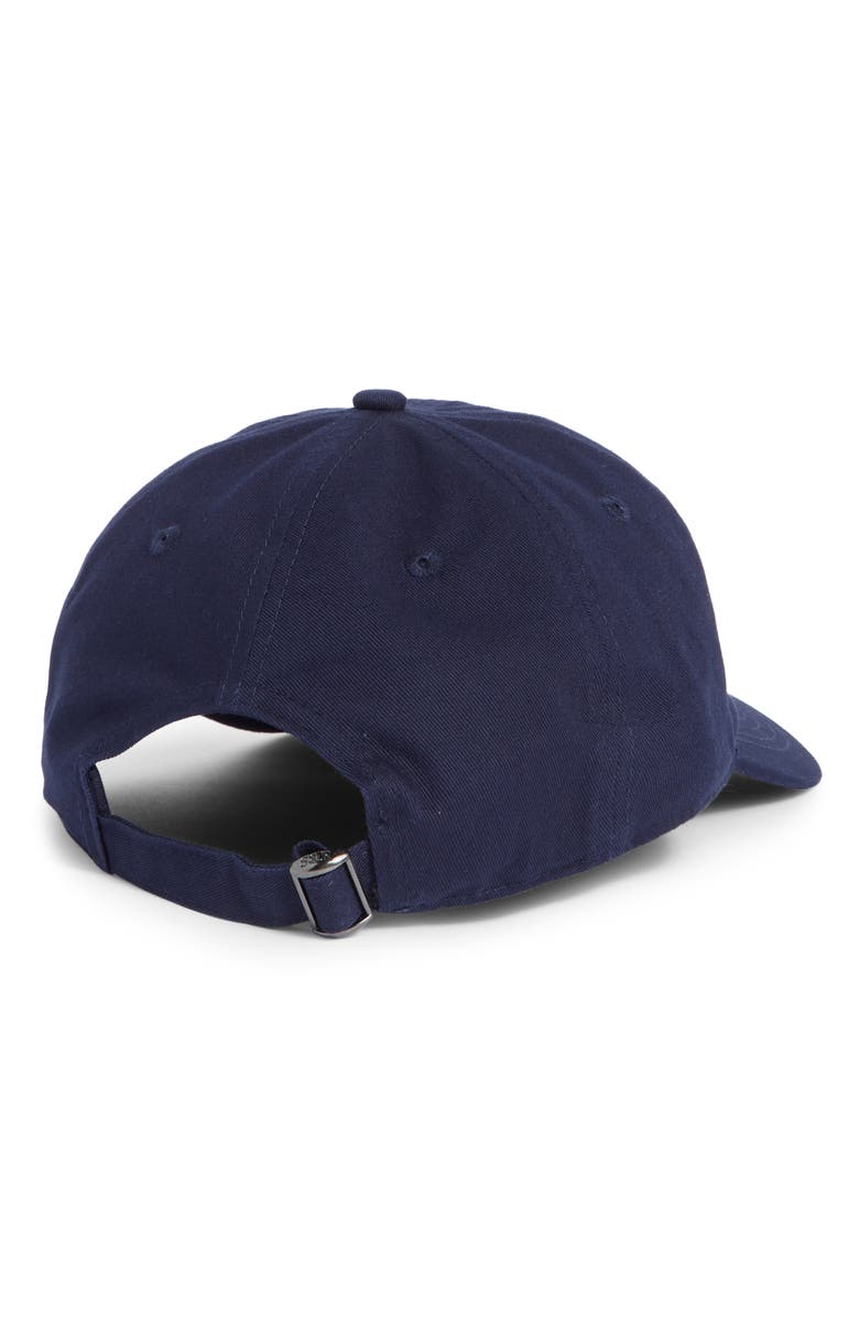 Sporty & Rich Vendome Embroidered Cotton Twill Baseball Cap, Alternate, color,