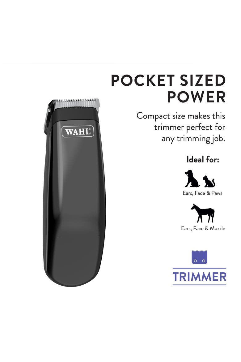 Super Pocket Pro Pet, Dog, & Cat Trimmer & Grooming Kit, Alternate, color, Black Chrome