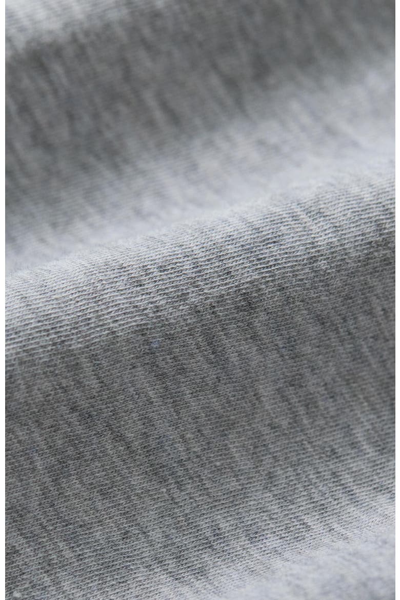 Organic Cotton Softspun Essential V-Neck Tee, Alternate, color, Heather Grey