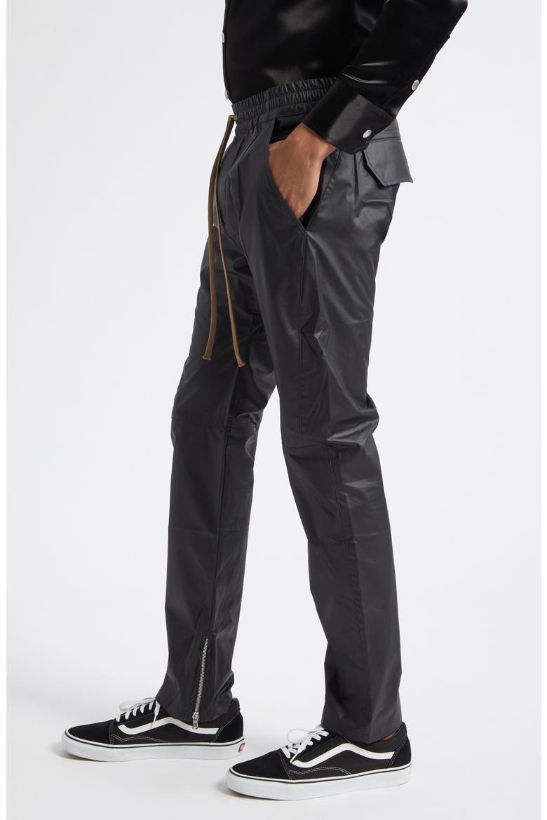 Marginal Moto Stretch Scuba Twill Pants, Alternate, color, BLACK