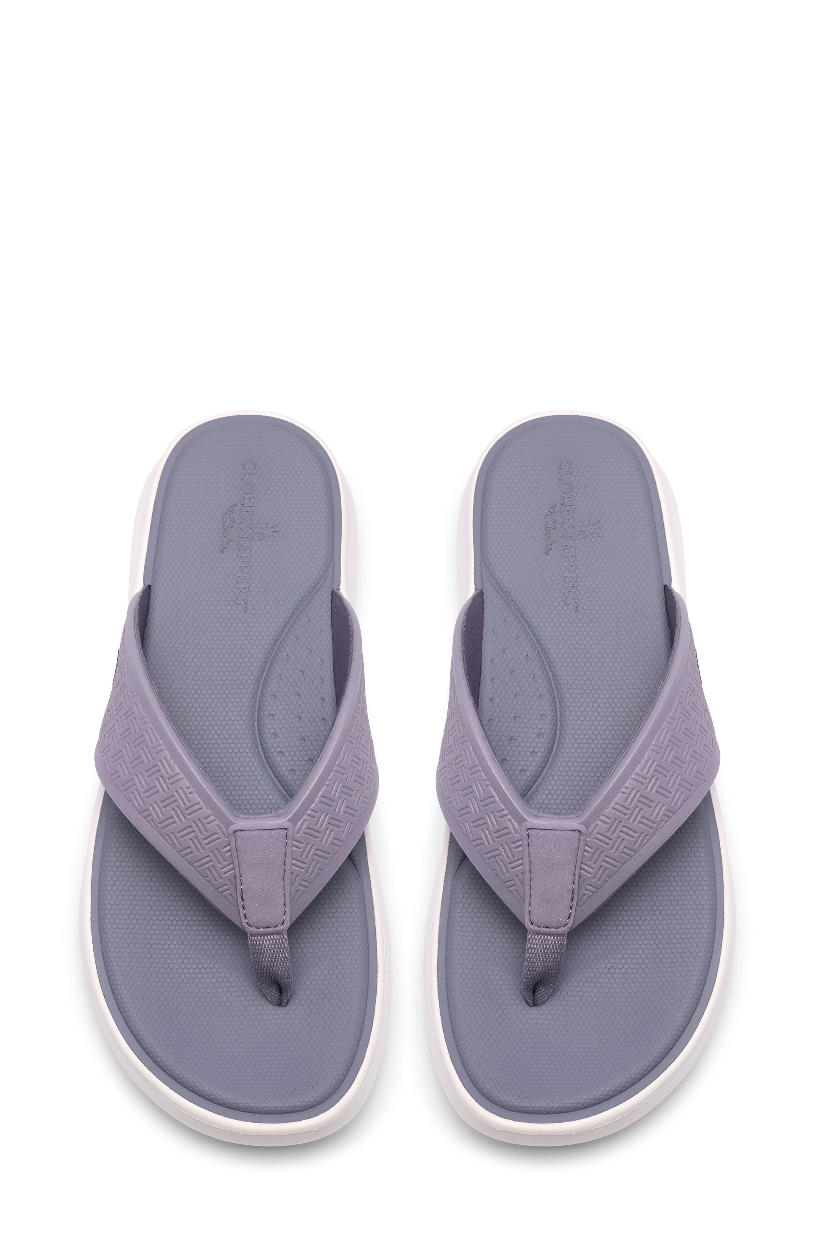 Solvana Thong Toe Platform Sandal, Alternate, color, PURPLE GREY