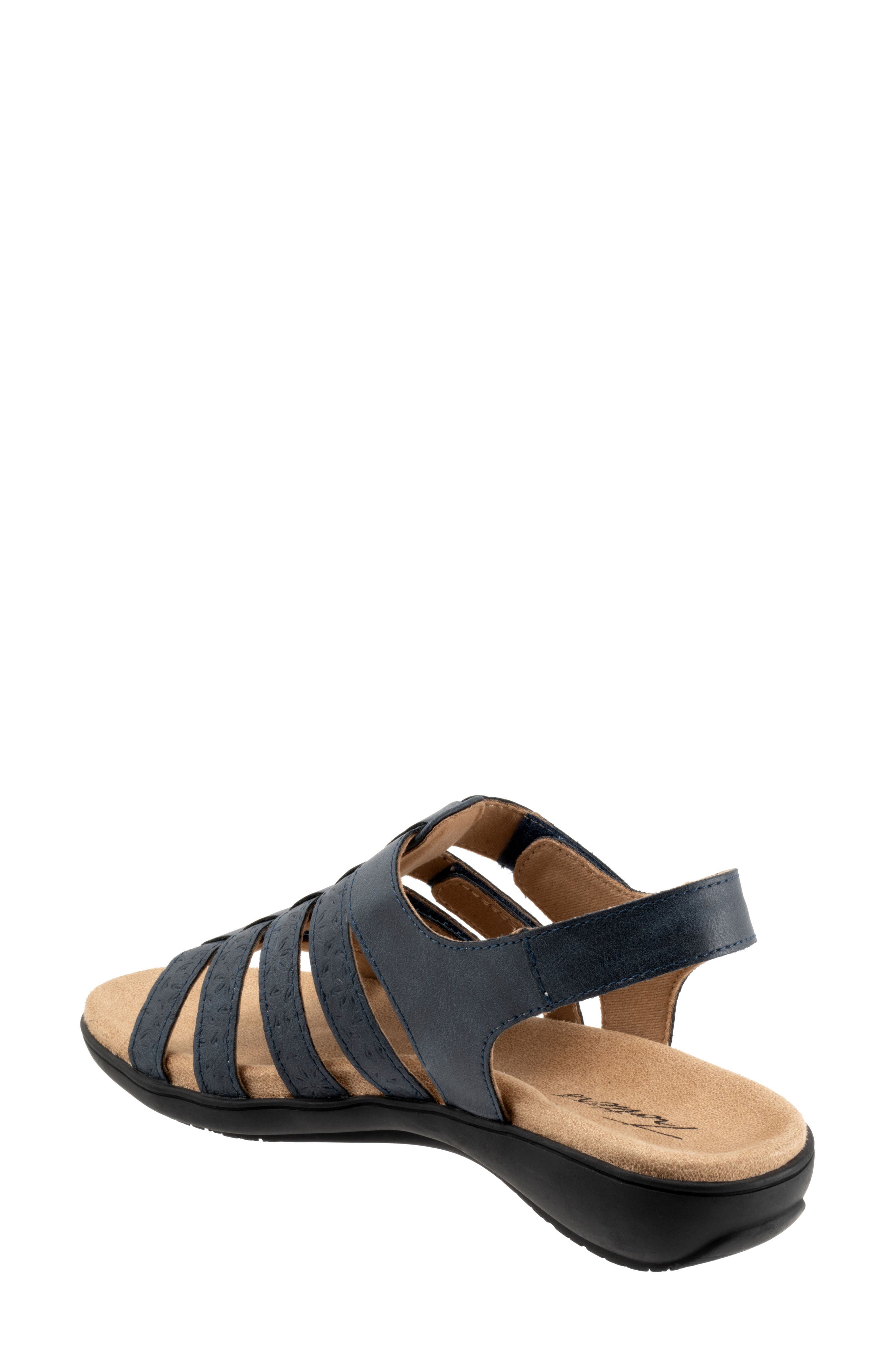Trotters Tiki Tool Slingback Sandal, Alternate, color, Navy