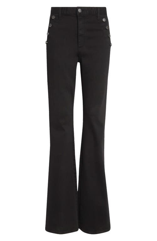 Ramy Brook Helena High-rise Flare Jean In Black