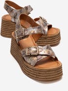 Forever & Always Shoes Mirette Leather Platform Sandal