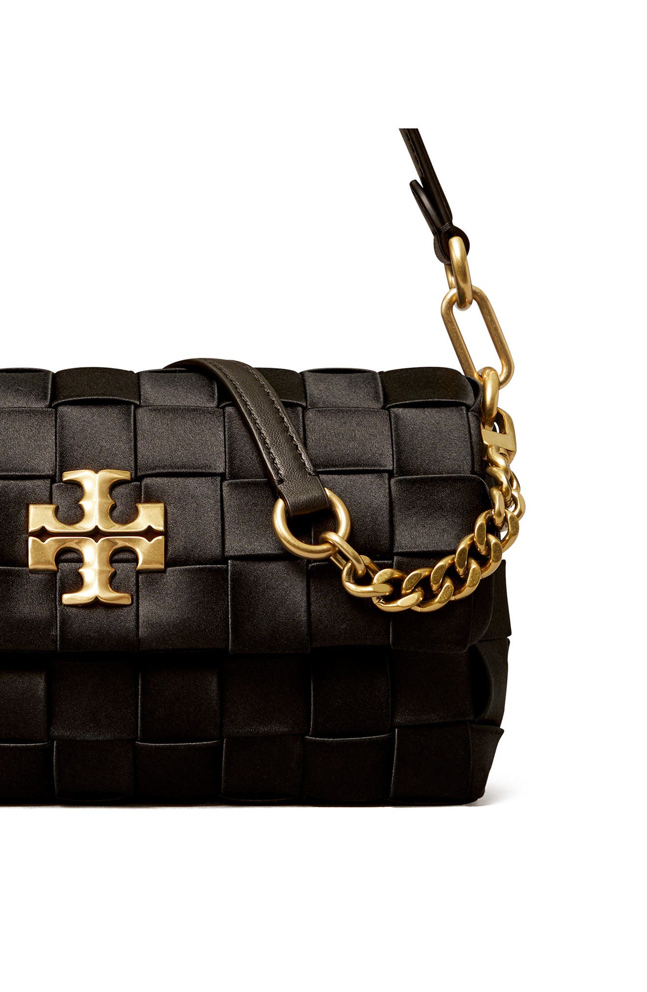 Tory Burch Kira Woven Shoulder Bag, Alternate, color, 