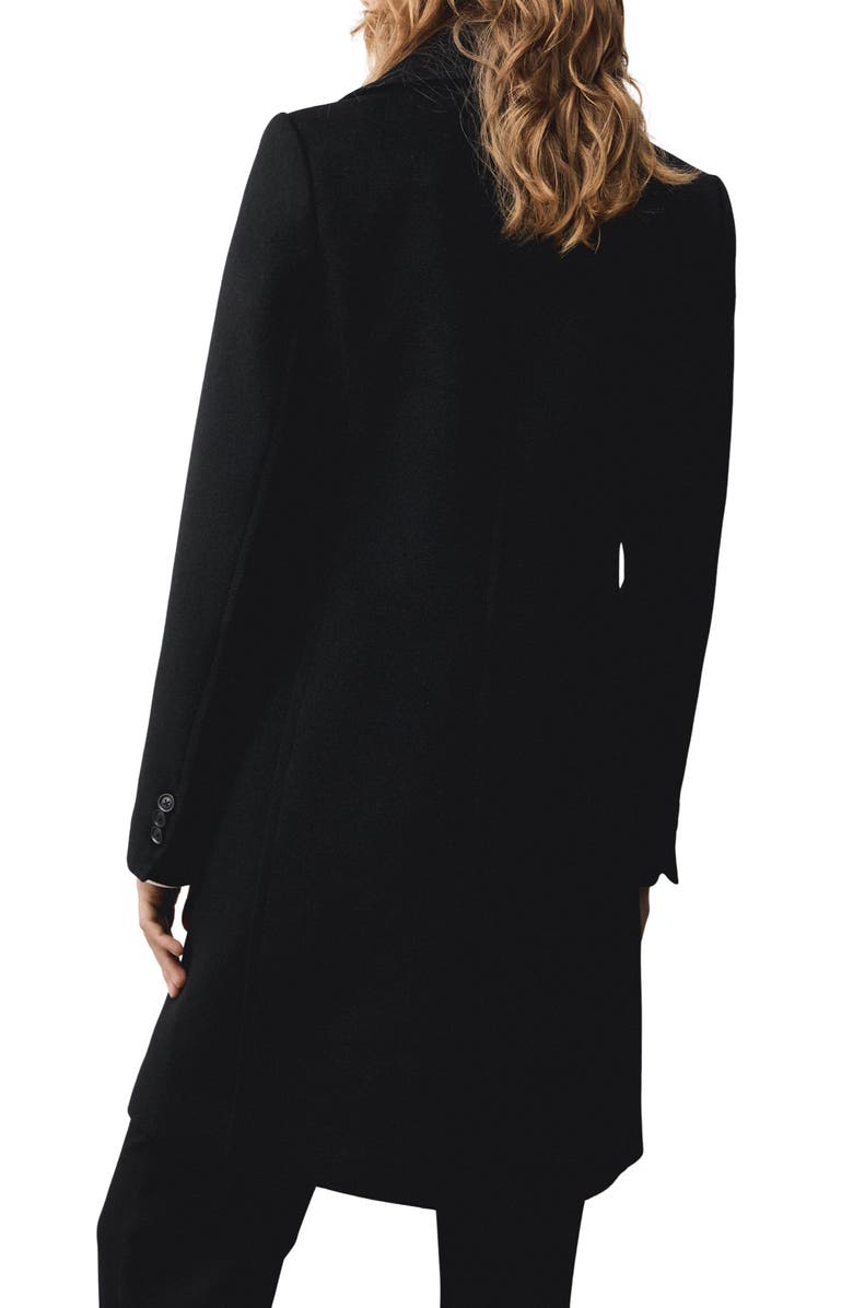 MANGO Double Breasted Coat, Alternate, color, 