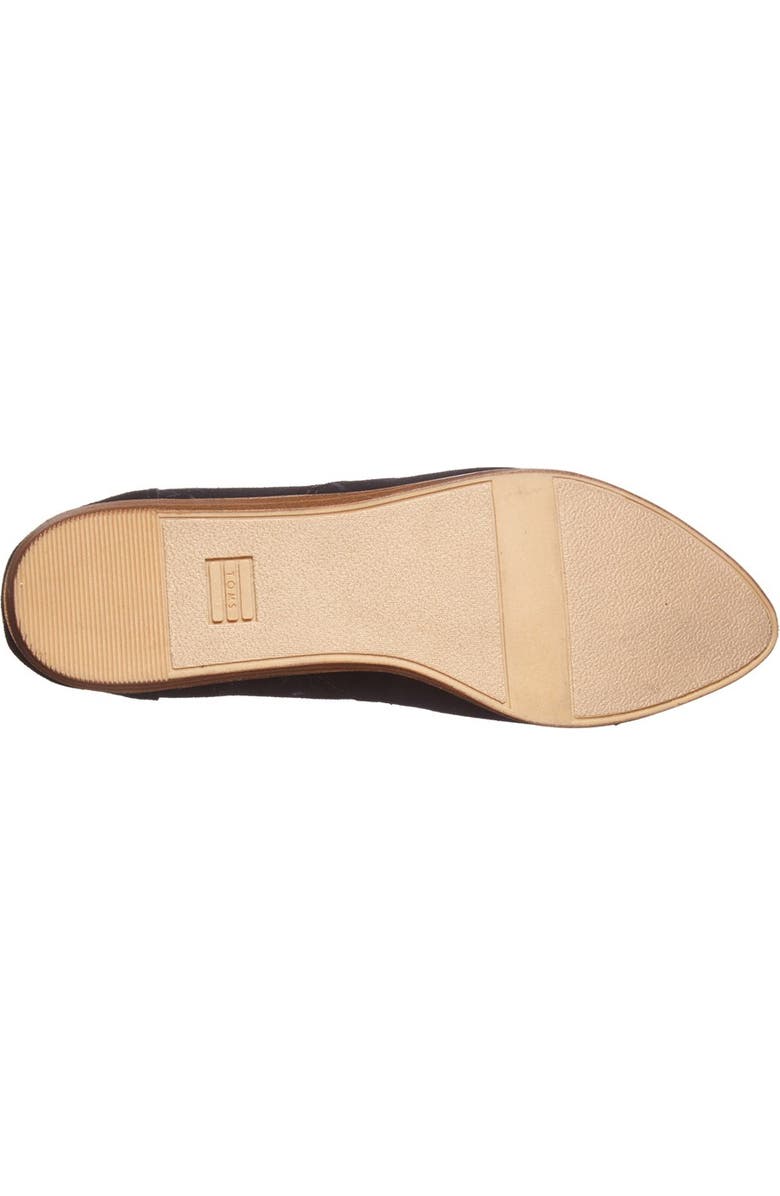 TOMS 'Jutti' Suede Slip-On, Alternate, color,