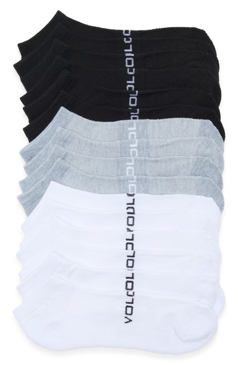 8-Pack Athletic No Show Socks