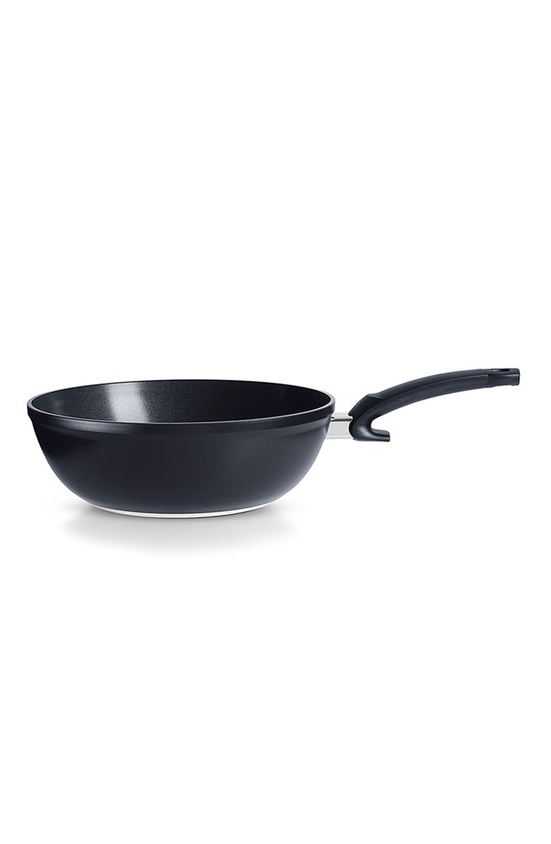 Fissler Ceratal<sup>®</sup> Ceramic Non-Stick Wok 11", orbit black, Alternate, color, Orbit Black