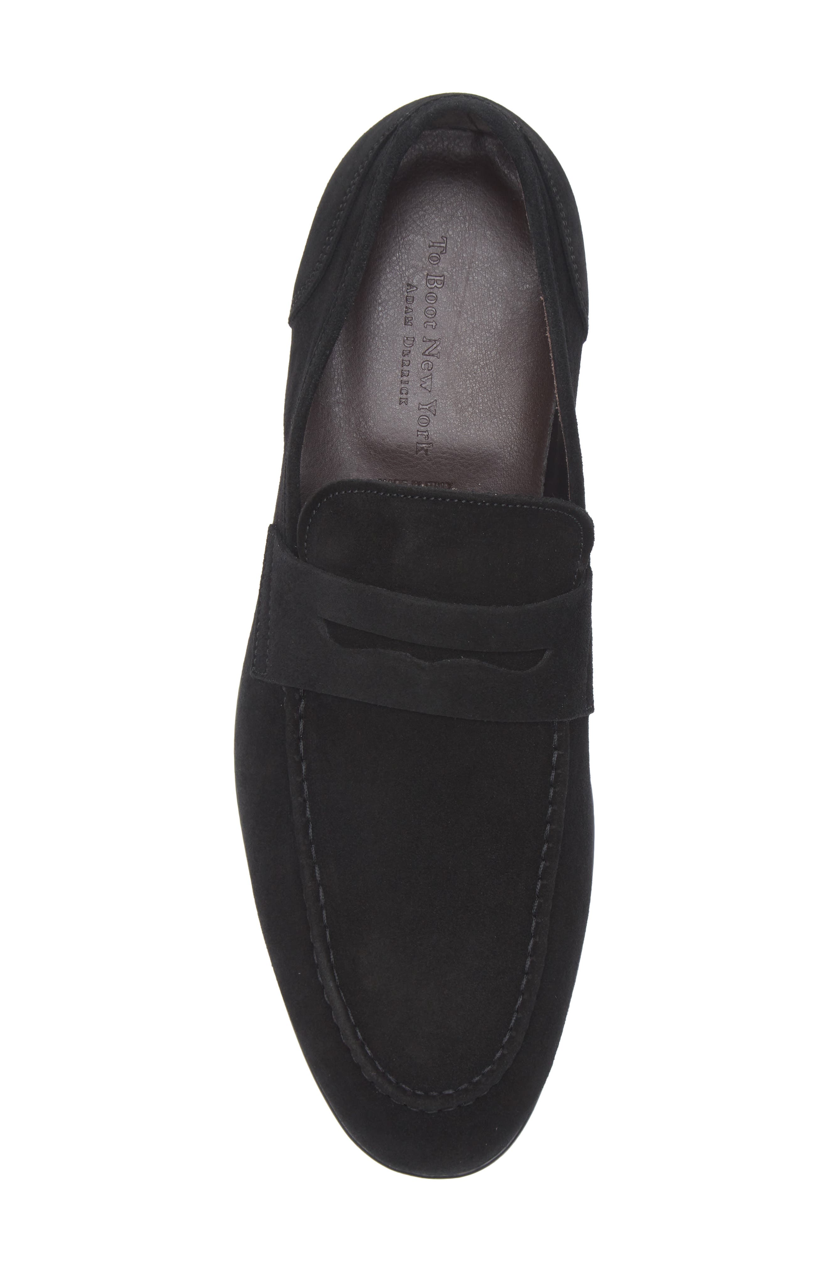 TO BOOT NEW YORK Ontario Penny Loafer, Alternate, color, Black