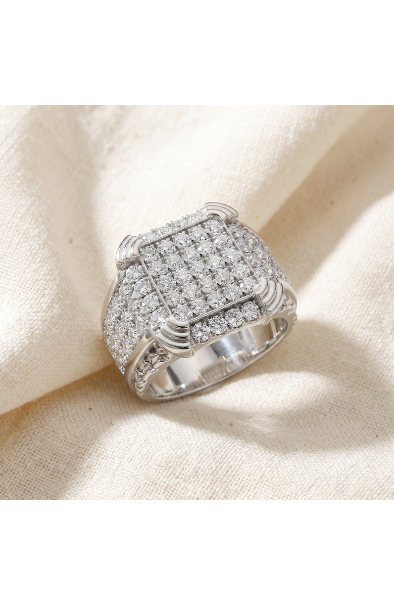 Bliss Diamond 2Ct Men's Diamond Ring in 14k Gold Lab Grown, Alternate, color, 14K Yellow Gold