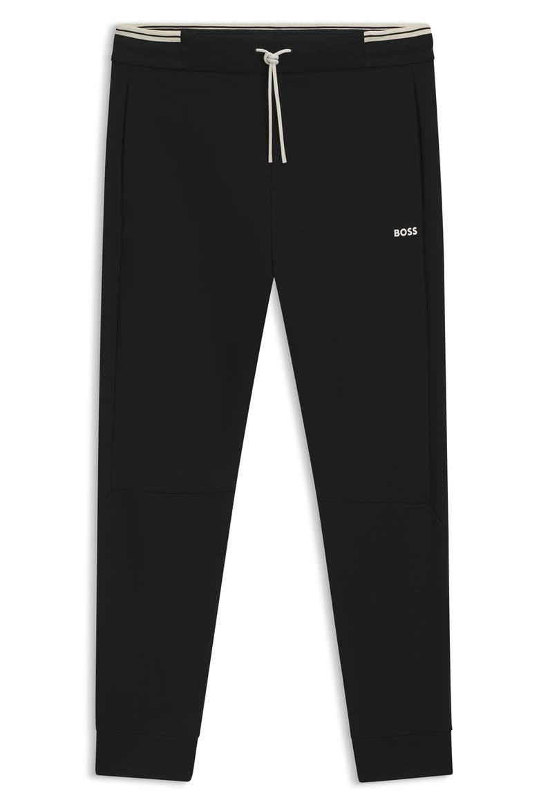 Pants Zone Drawstring Track Pants, Alternate, color, BLACK