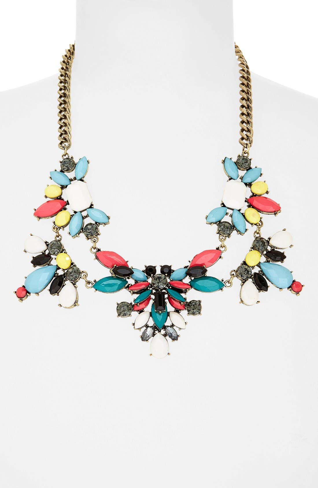 Sole Society Floral Collar Necklace (Women) | Nordstrom