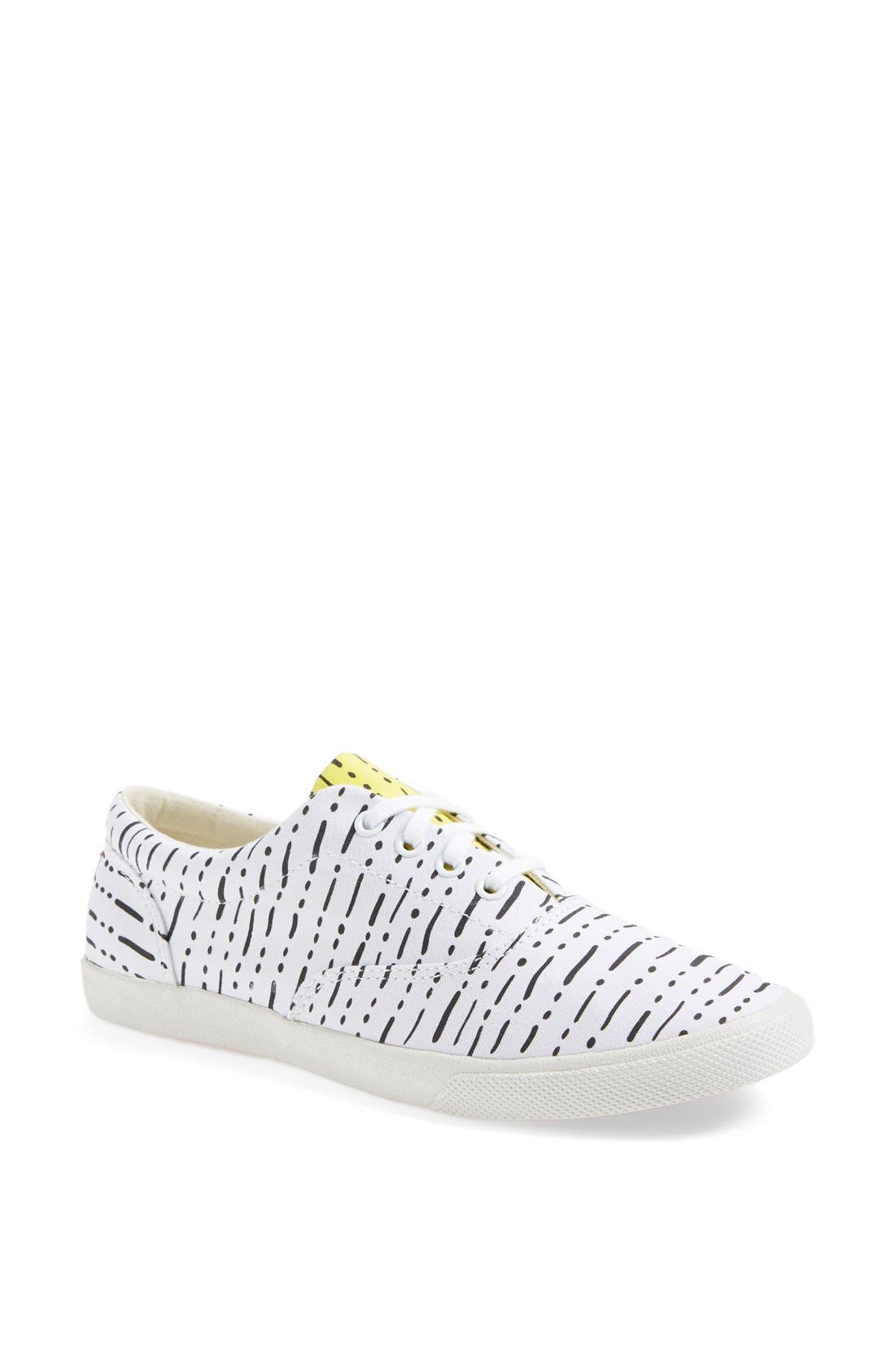 'The Dro' Sneaker, Main, color, WHITE/ BLACK/ YELLOW