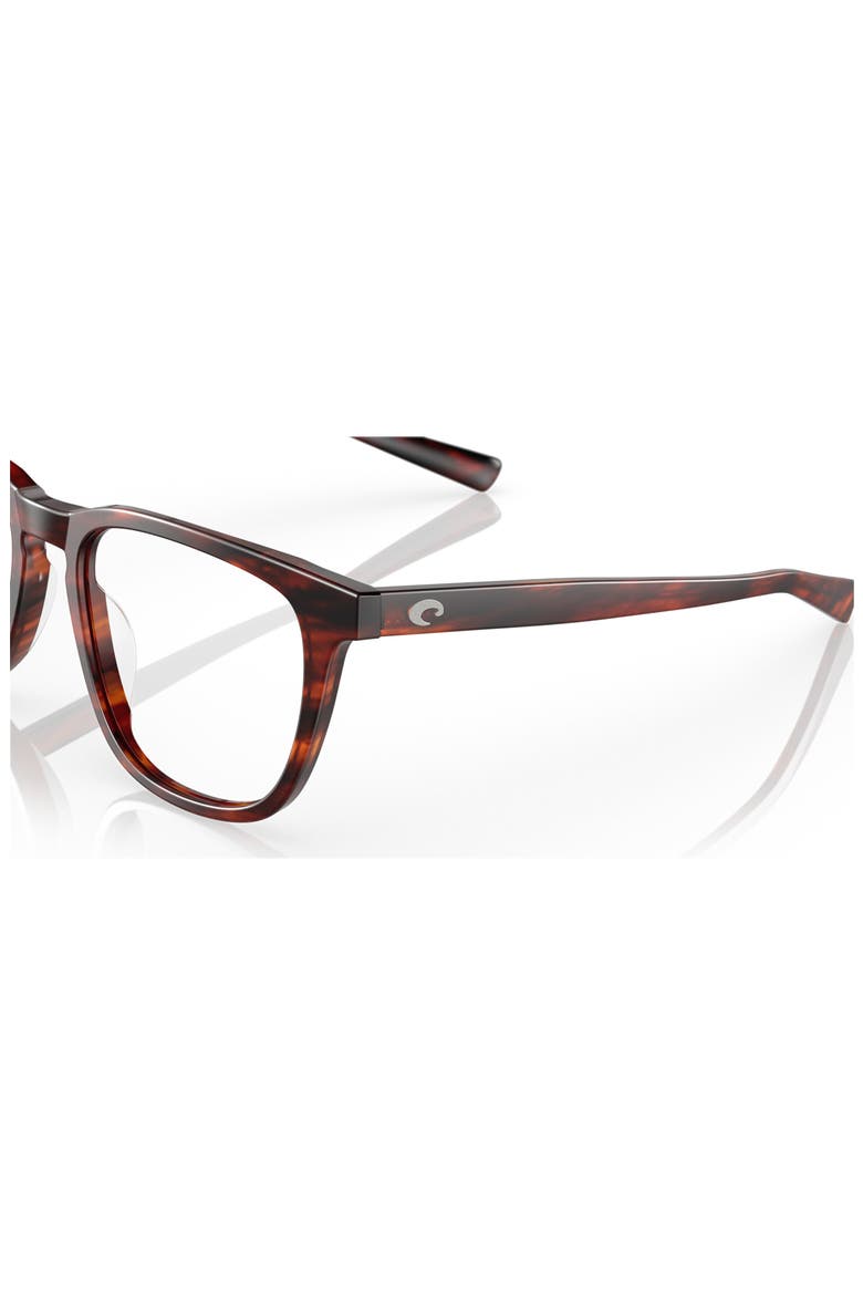 53mm Rectangle optical glasses, Alternate, color, Tortoise
