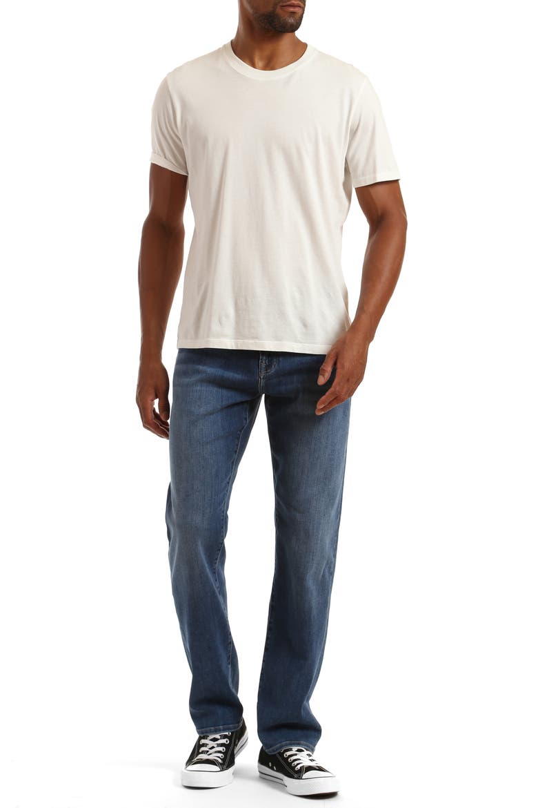 Marcus Slim Fit Straight Leg Jeans, Alternate, color, MID FOGGY