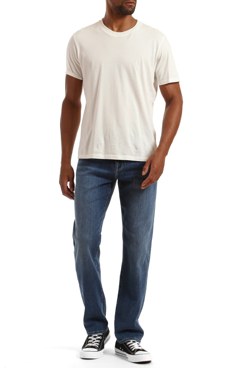 Mavi Jeans Marcus Slim Fit Straight Leg Jeans, Alternate, color, Mid Foggy Feather Blue