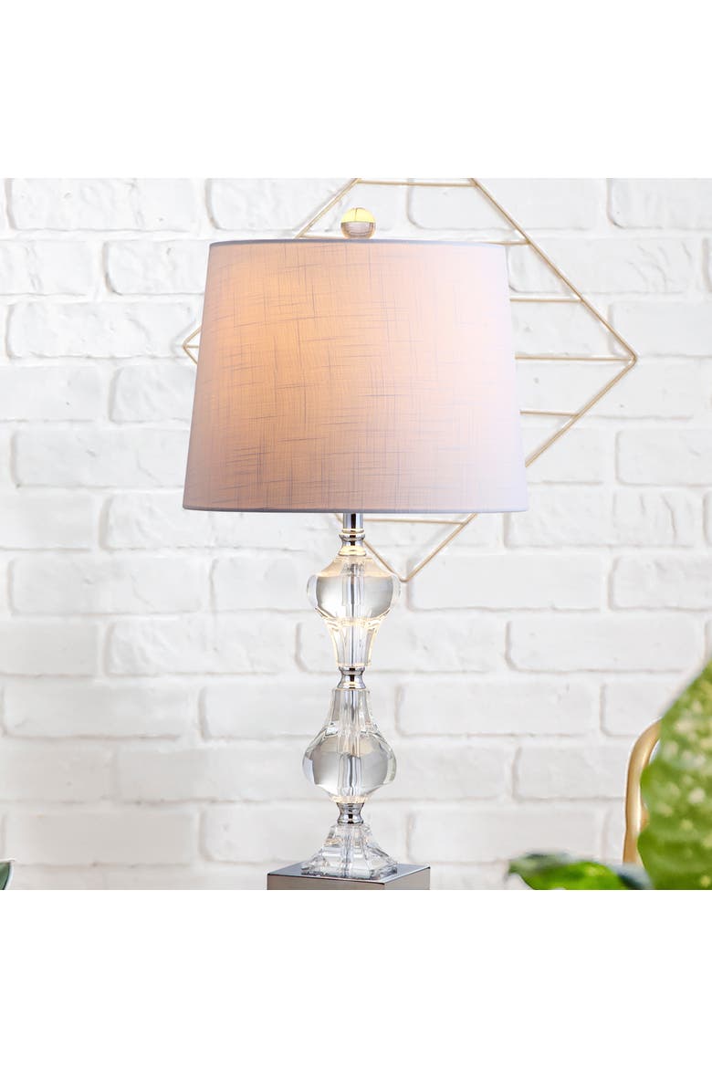 Chloe Crystal LED Table Lamp, Main, color, Clear