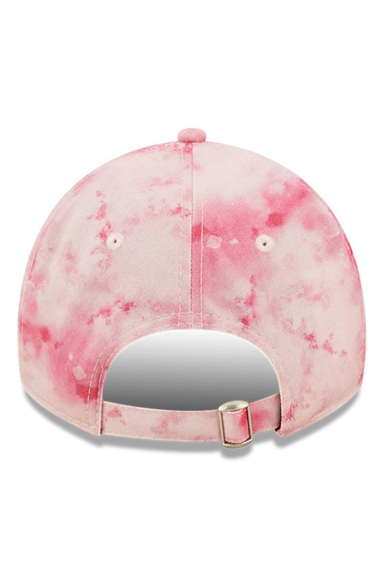 New Era Girls Youth New Era Pink Oakland Athletics 2022 Mother's Day 9TWENTY Adjustable Hat, Alternate, color,