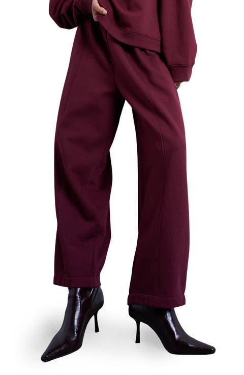 Pleated Balloon Jogger Pants