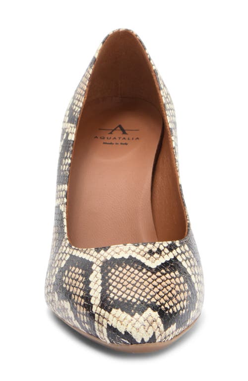 Aquatalia Peony Pump In Natural