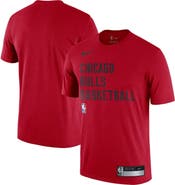 Nike Men's Nike Red Chicago Bulls 2023/24 Sideline Legend Performance Practice T-Shirt