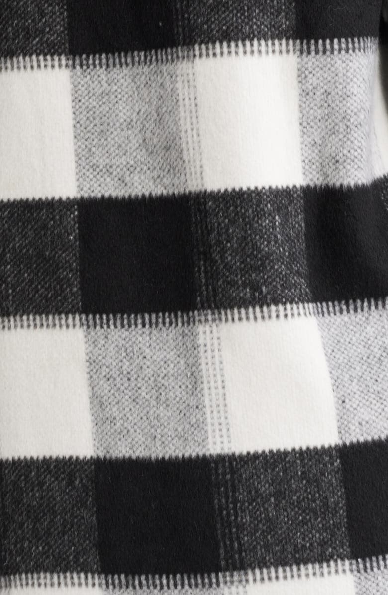 Caslon<sup>®</sup> Plaid Brushed Flannel Shacket, Alternate, color,