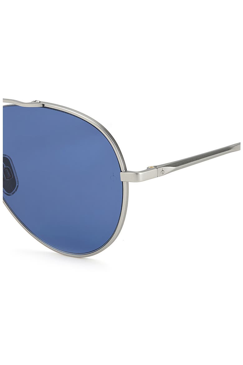 58mm Gradient Aviator Sunglasses, Alternate, color, GREY / BLUE