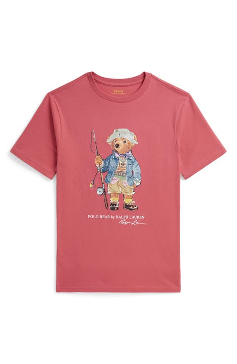 Kids' Polo Bear Cotton Jersey Tee