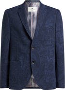 Etro Roma Paisley Jersey Sport Coat