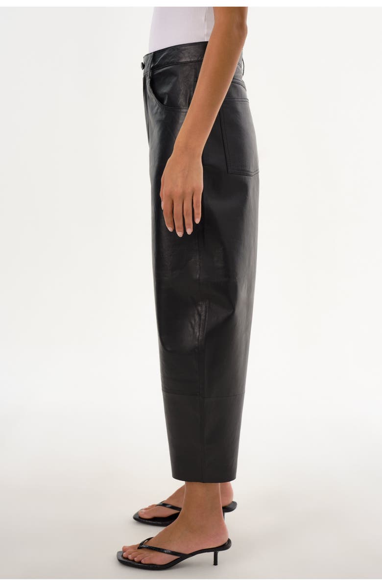 LAMARQUE FENNE | Leather Tapered Pant, Alternate, color, 