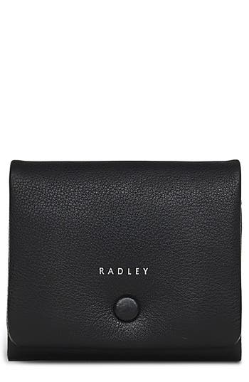 Radley Small Mallow Street Flapover Wallet In Black