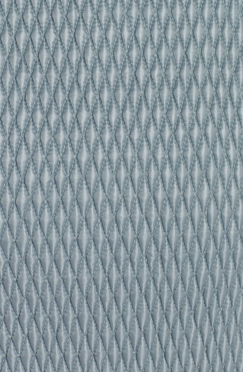 Moncler Leger Quilted Nylon Miniskirt, Alternate, color, 