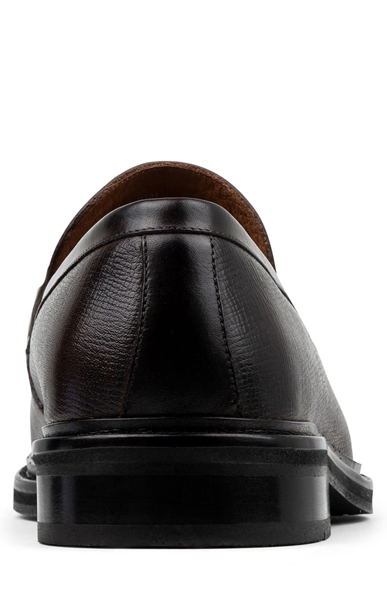 Yuri Bit Loafer, Alternate, color, DARK BROWN