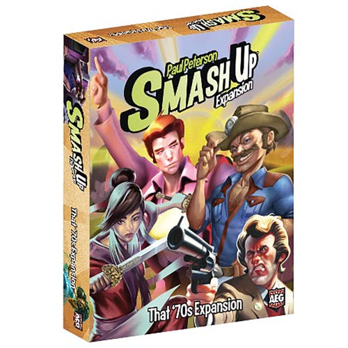 Alderac Entertainment Group (AEG) Alderac Entertainment Group Smash Up That 70S Stand Alone Expansion, Family in Multicolored  product