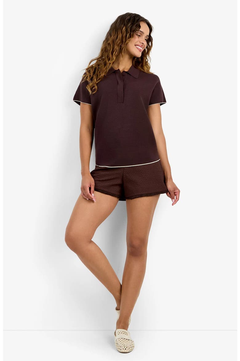 Hilo Pullover, Main, color, Carob Combo