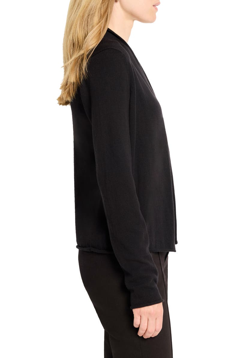 NIC+ZOE Hooked Up Cardigan, Alternate, color, Black Onyx