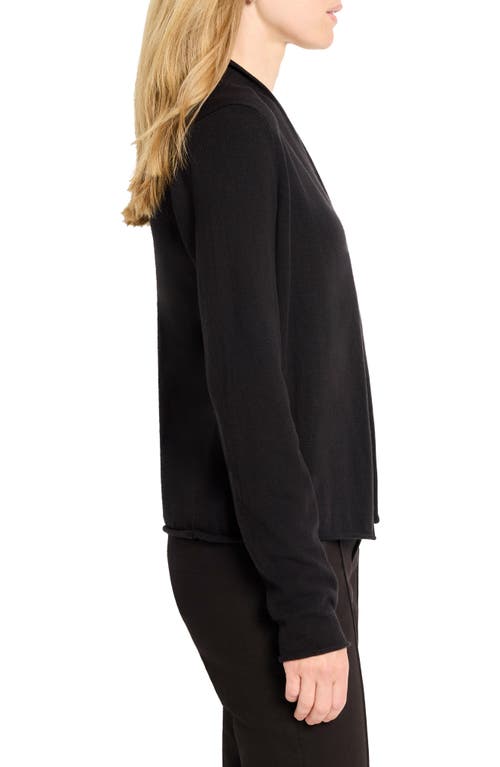 Nic + Zoe Nic+zoe Hooked Up Cardigan In Black