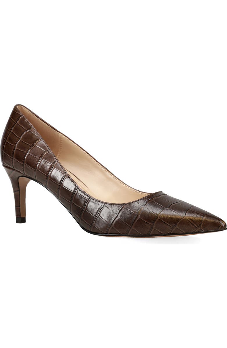 Pelle Moda Lailoni Pointed Toe Pump, Main, color, Espresso