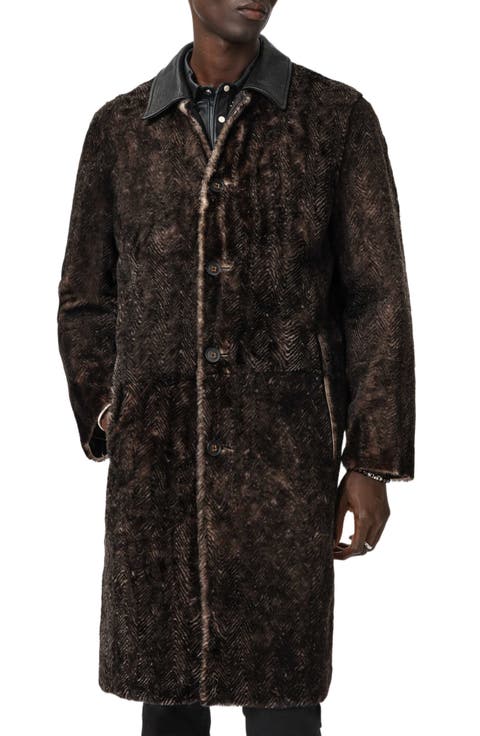 Gove Genuine Shearling Coat