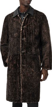 John Varvatos Gove Genuine Shearling Coat