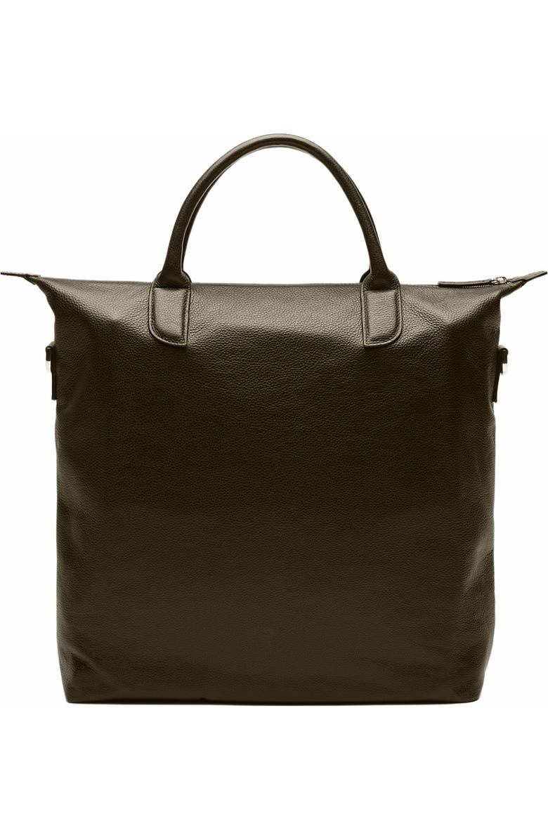 Want Les Essentiels O'Hare Pebble-Grained Leather Tote, Alternate, color, Dark Brown